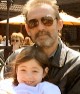 Tim with daughter Morgan, 2001